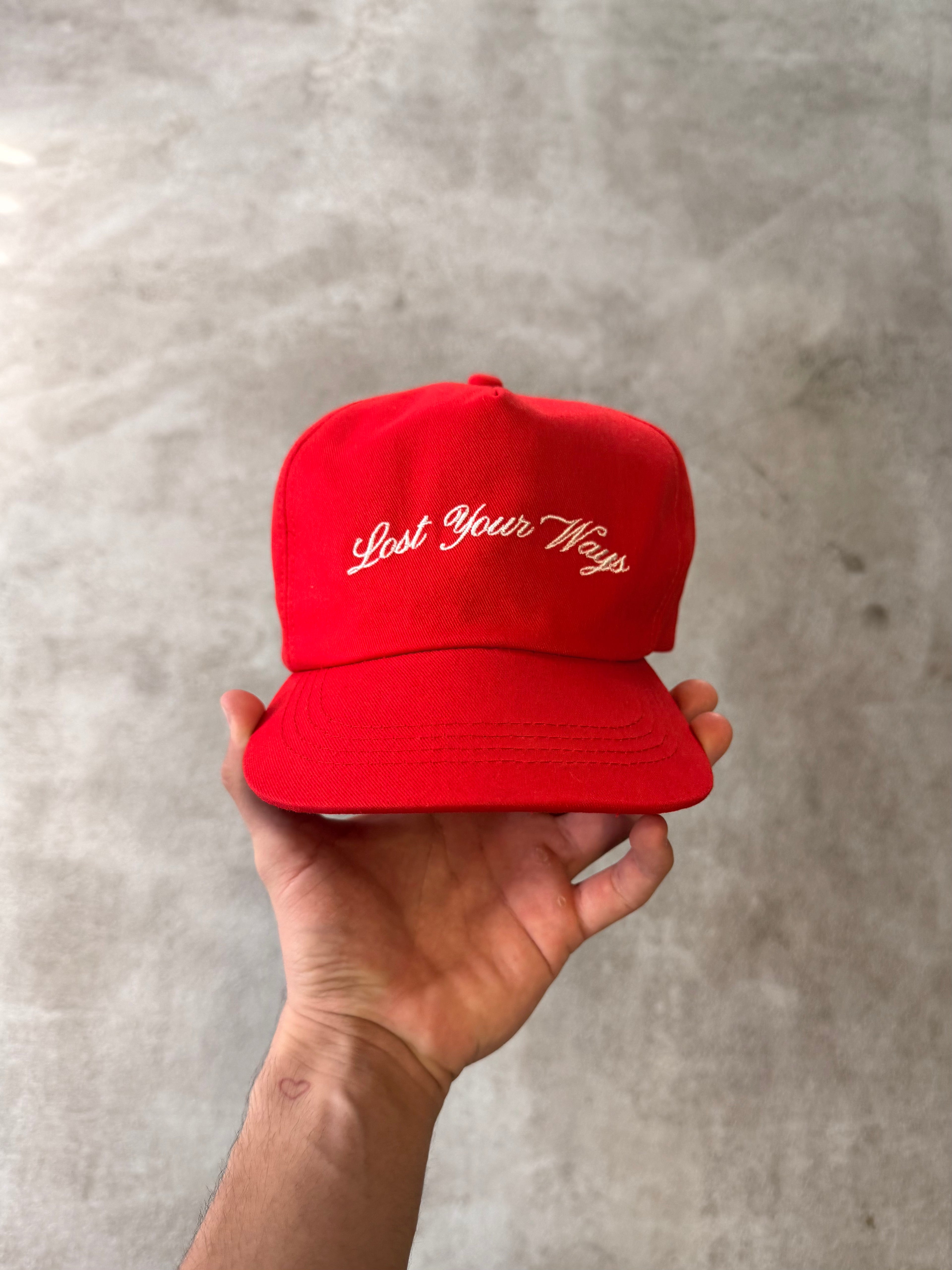 lostyourways "OG" Cap - Red